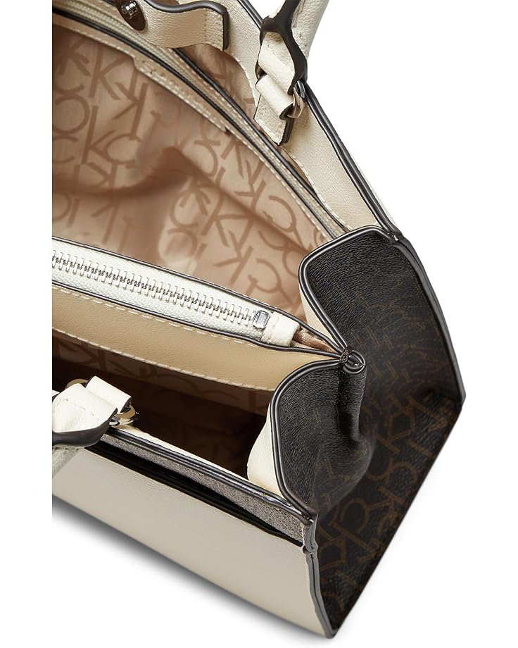 6pm Calvin Klein Edie Triple Compartment Satchel
