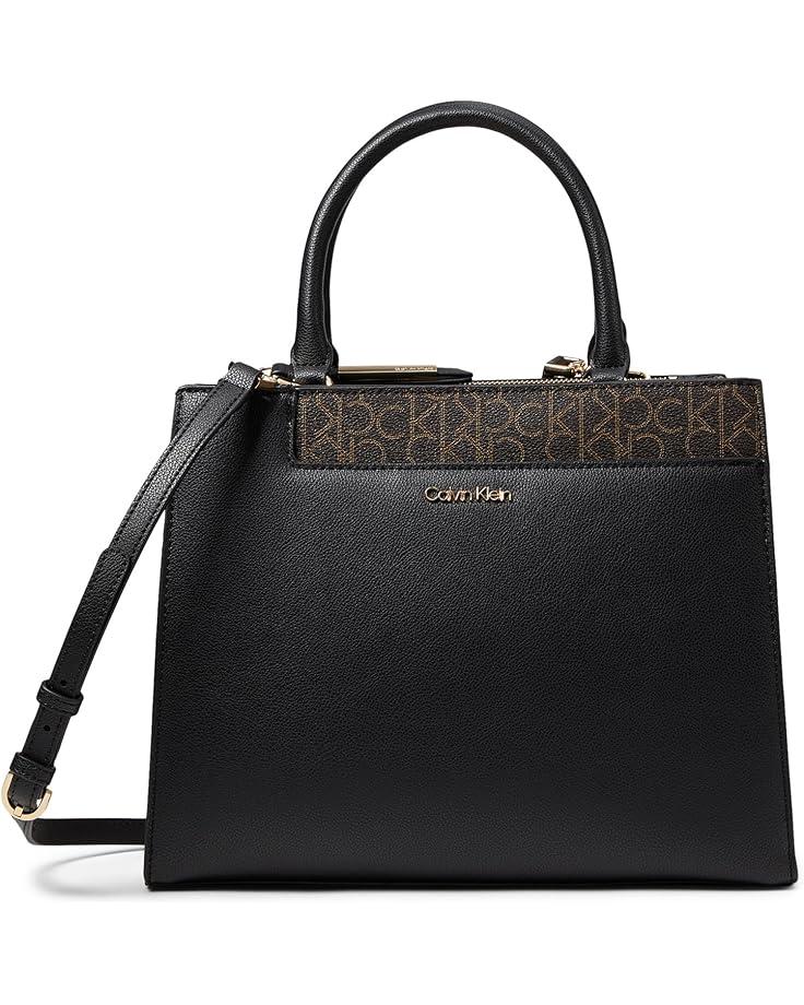 6pm Calvin Klein Edie Triple Compartment Satchel