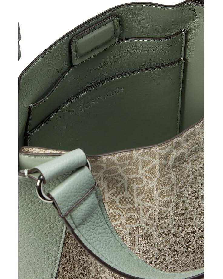 6pm Calvin Klein Estelle Signature Satchel
