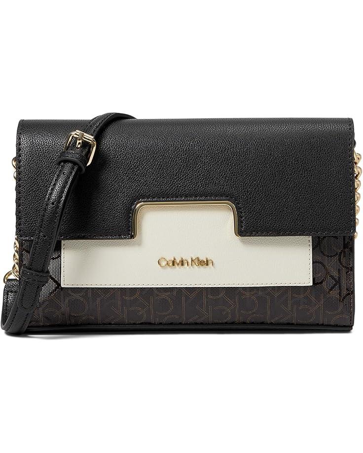 6pm Calvin Klein Finley Signature Crossbody