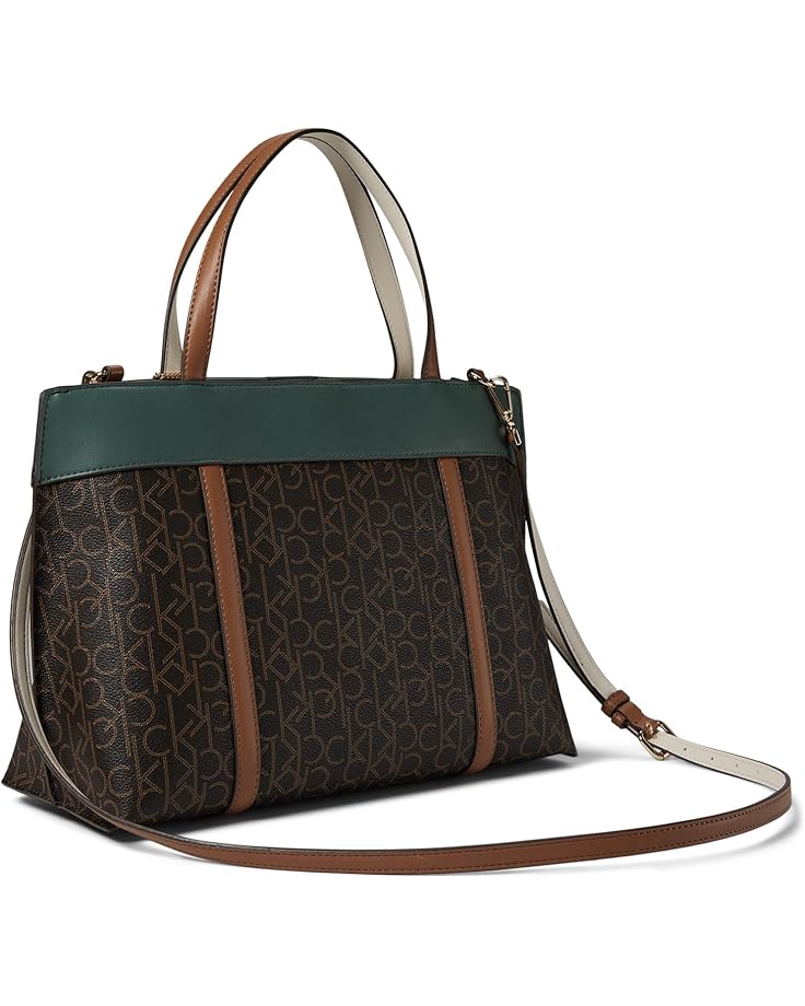 6pm Calvin Klein Gillian Signature Satchel
