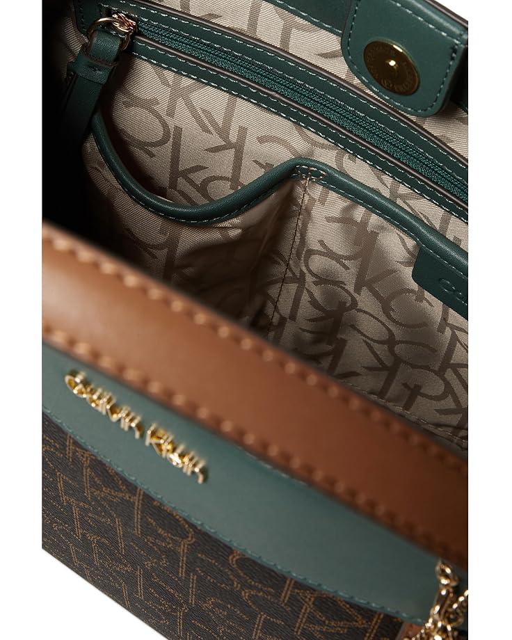 6pm Calvin Klein Gillian Signature Satchel