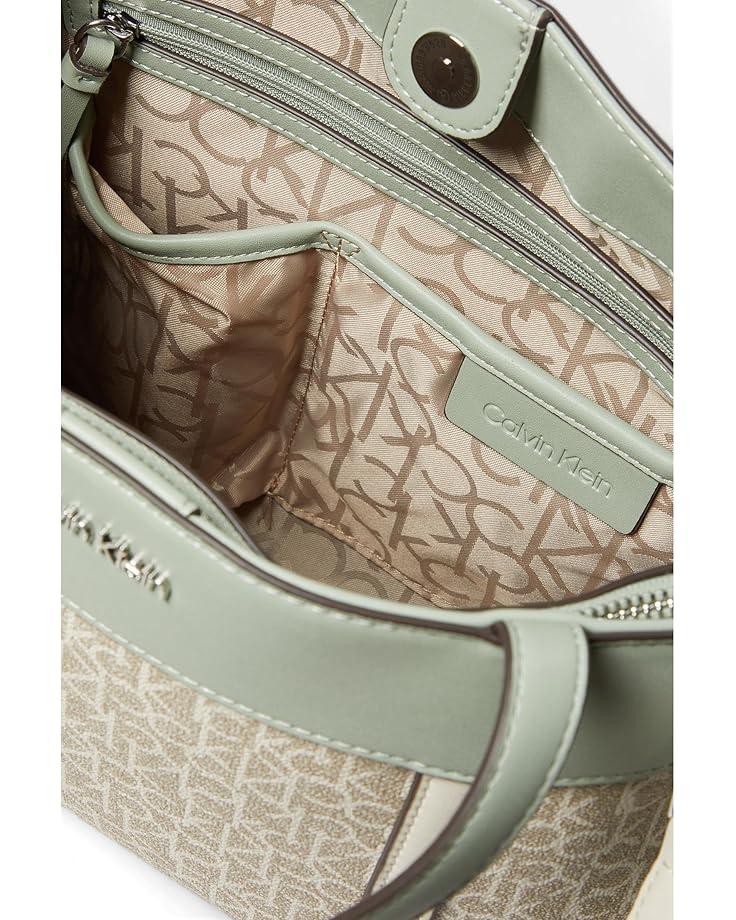 6pm Calvin Klein Gillian Signature Satchel
