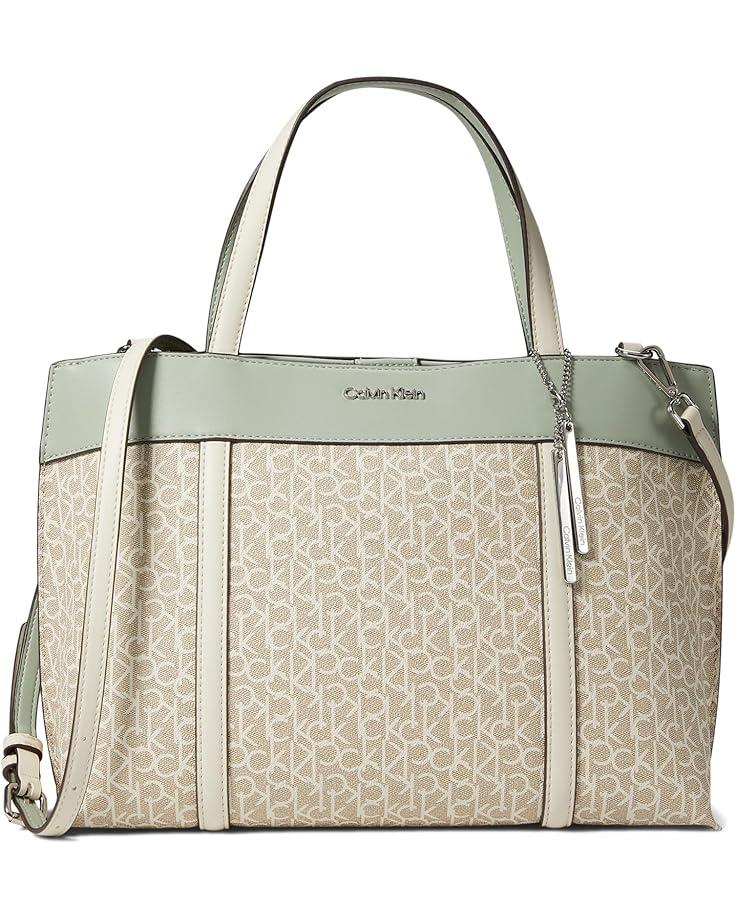 6pm Calvin Klein Gillian Signature Satchel