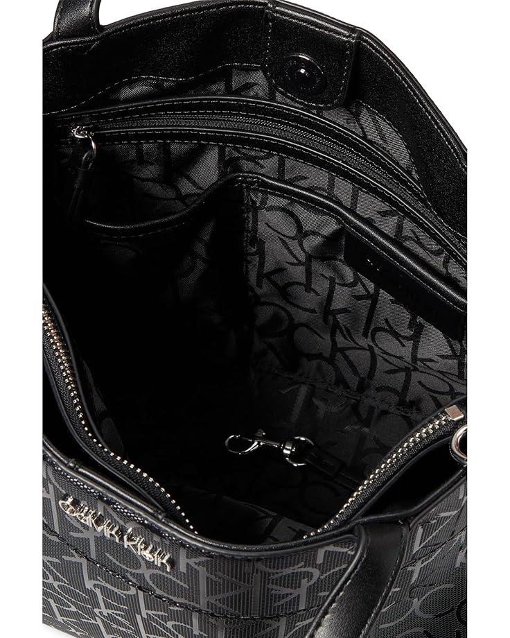 6pm Calvin Klein Gillian Signature Satchel