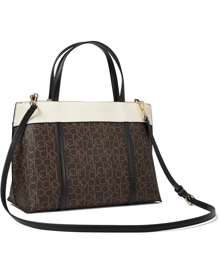 6pm Calvin Klein Gillian Signature Satchel