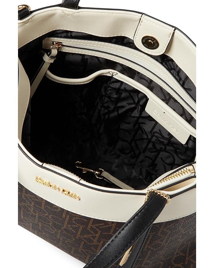 6pm Calvin Klein Gillian Signature Satchel