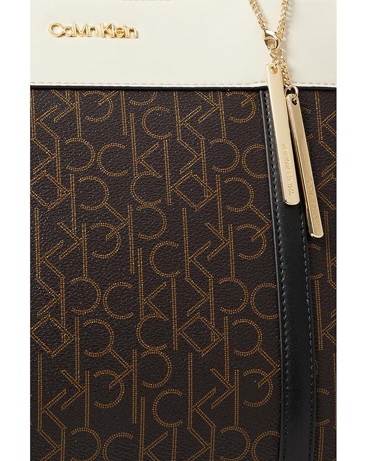 6pm Calvin Klein Gillian Signature Satchel