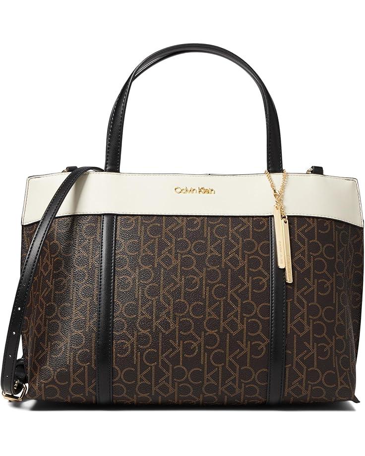 6pm Calvin Klein Gillian Signature Satchel