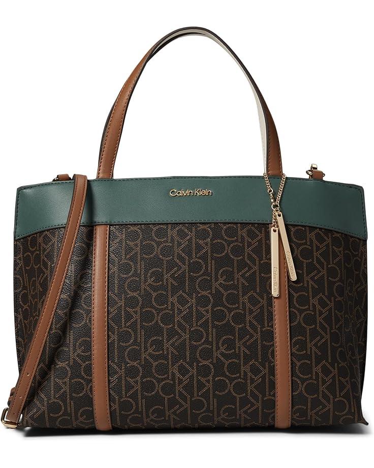 6pm Calvin Klein Gillian Signature Satchel