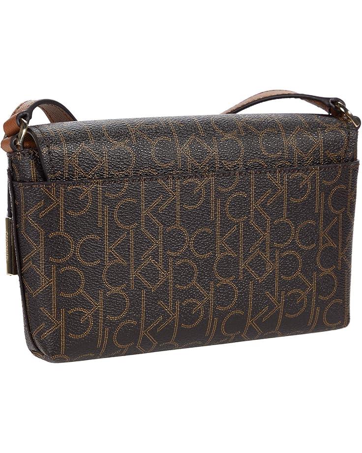 Calvin Klein Key Item Flap Signature Crossbody