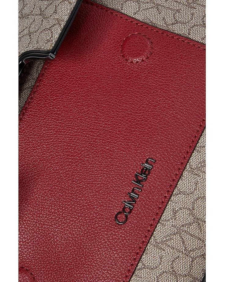 6pm Calvin Klein Monogram Flap Crossbody