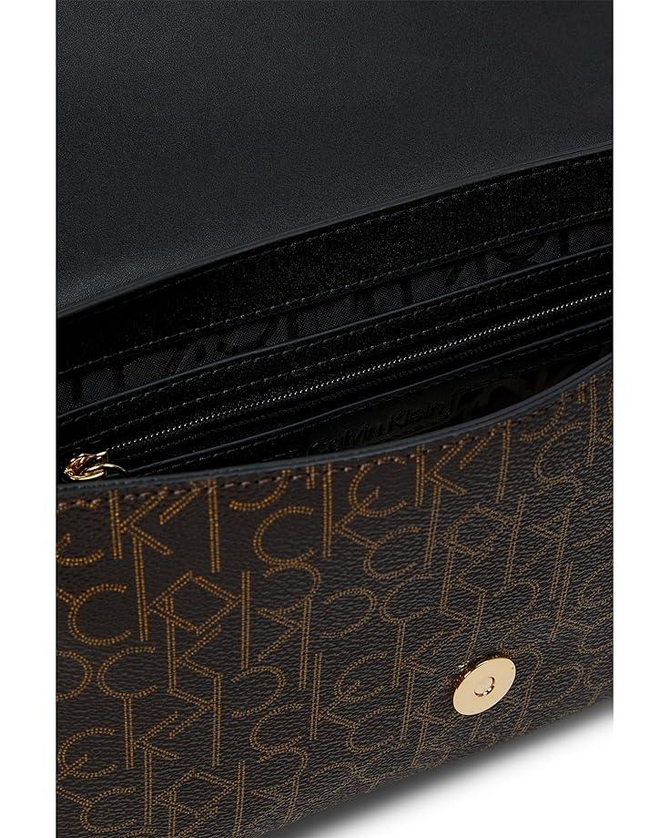 6pm Calvin Klein Nadine Signature Shoulder