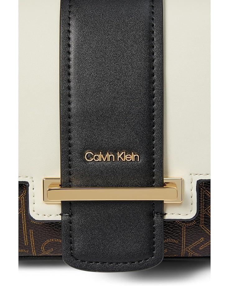 6pm Calvin Klein Nadine Signature Shoulder