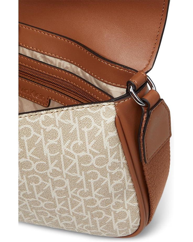 6pm Calvin Klein Nadine Signature Shoulder