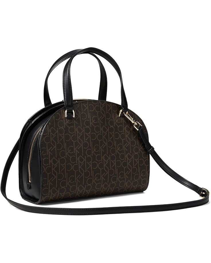 6pm Calvin Klein Nina Signature Satchel