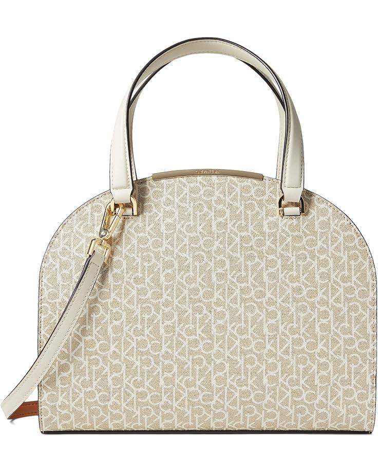 6pm Calvin Klein Nina Signature Satchel