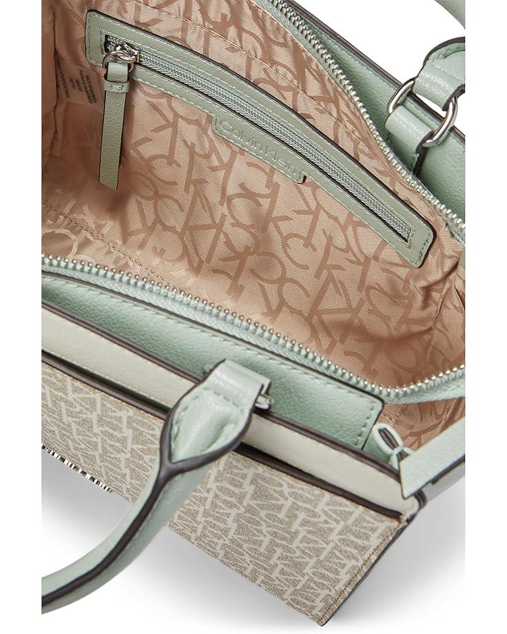 6pm Calvin Klein Rylan Signature Satchel