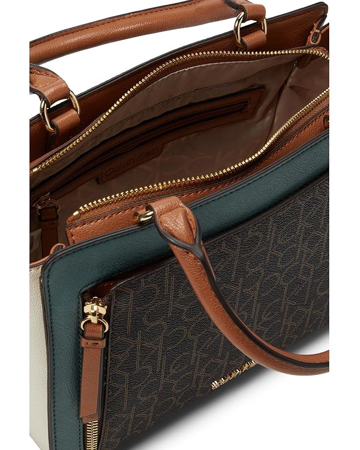 6pm Calvin Klein Rylan Signature Satchel