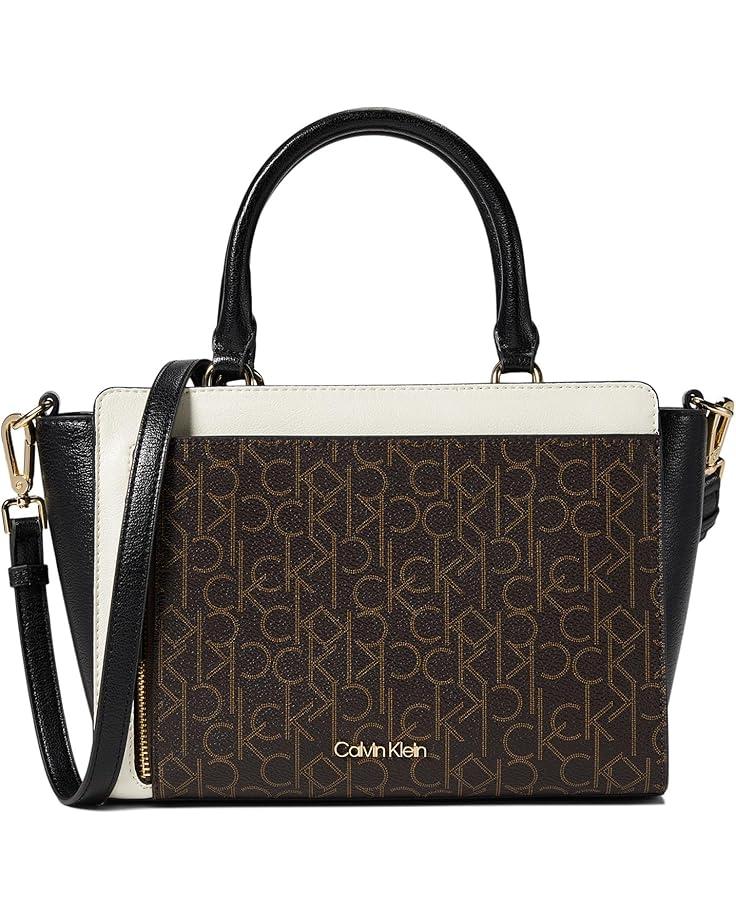 6pm Calvin Klein Rylan Signature Satchel