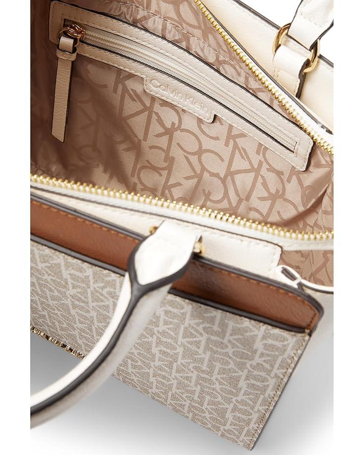 6pm Calvin Klein Rylan Signature Satchel
