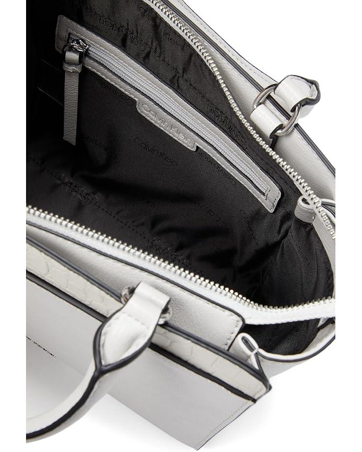 6pm Calvin Klein Rylan Tailored Satchel