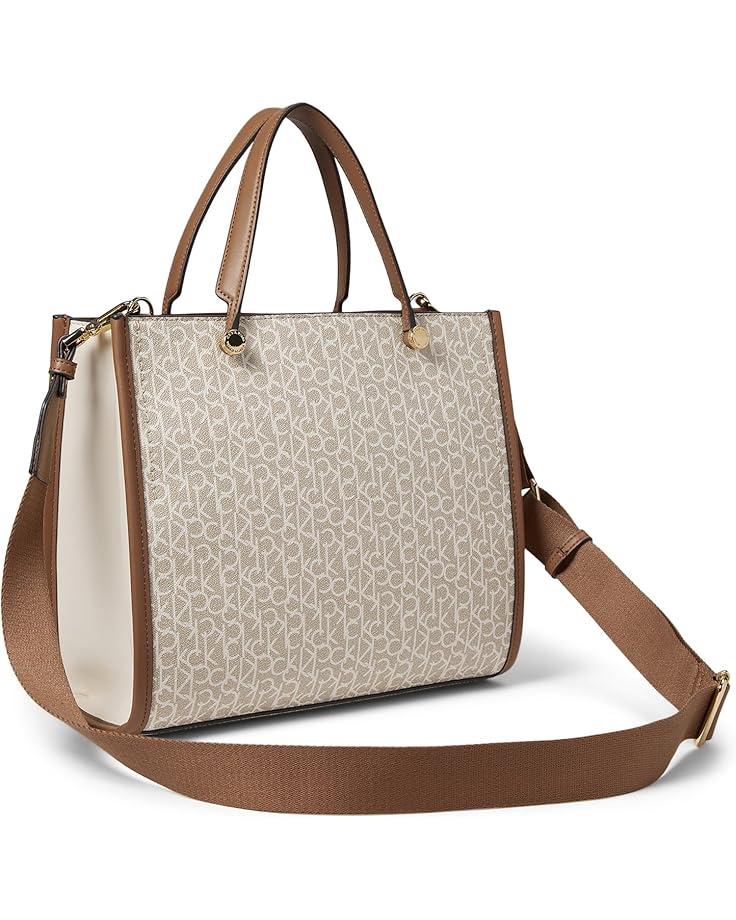 6pm Calvin Klein Sahar Signature Tote