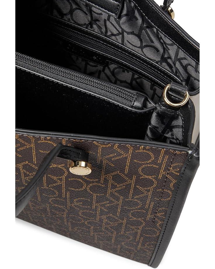 6pm Calvin Klein Sahar Signature Tote