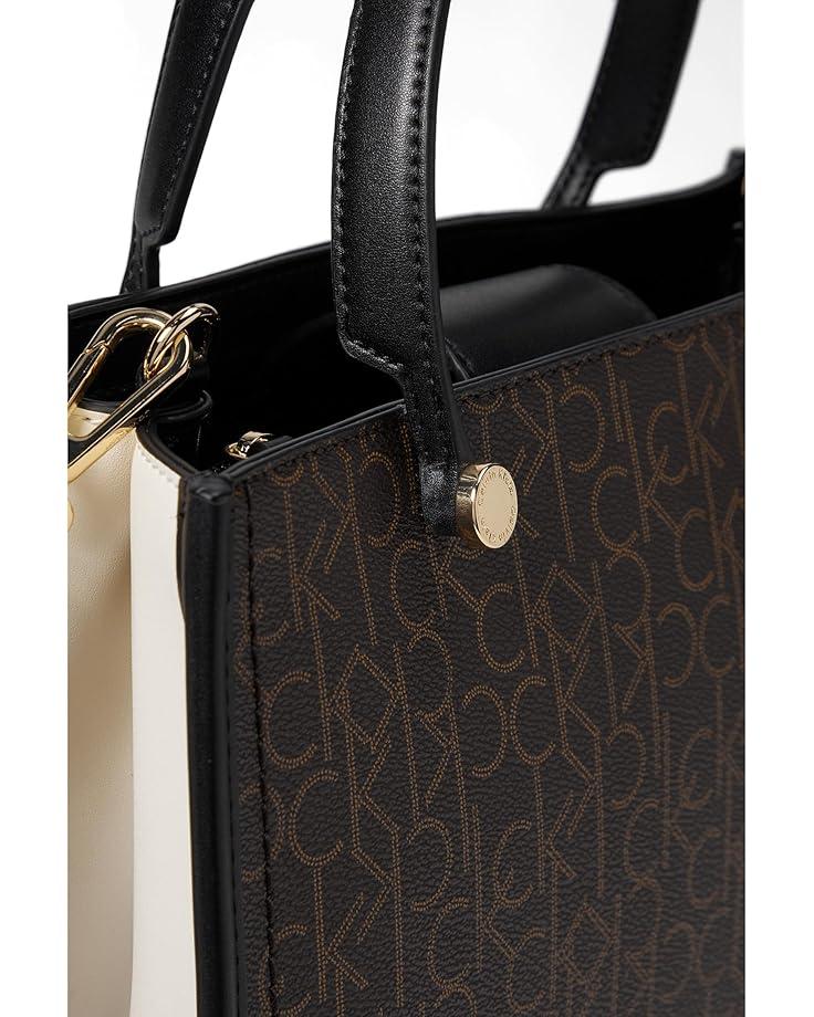 6pm Calvin Klein Sahar Signature Tote