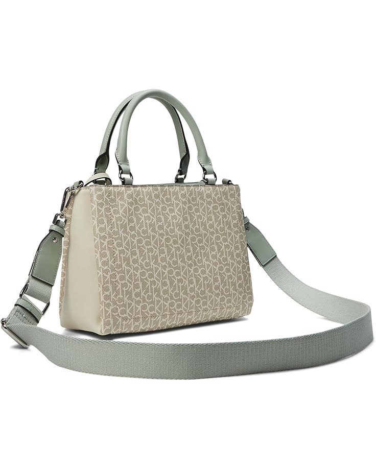 6pm Calvin Klein Sanya Signature Satchel