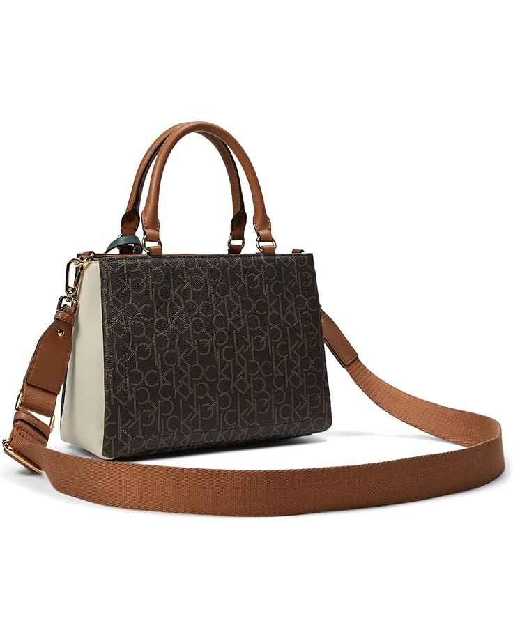 6pm Calvin Klein Sanya Signature Satchel