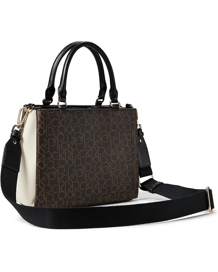 6pm Calvin Klein Sanya Signature Satchel