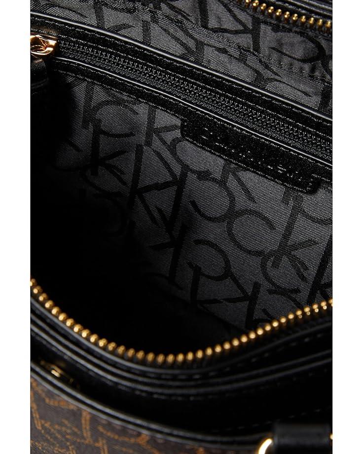 6pm Calvin Klein Sanya Signature Satchel