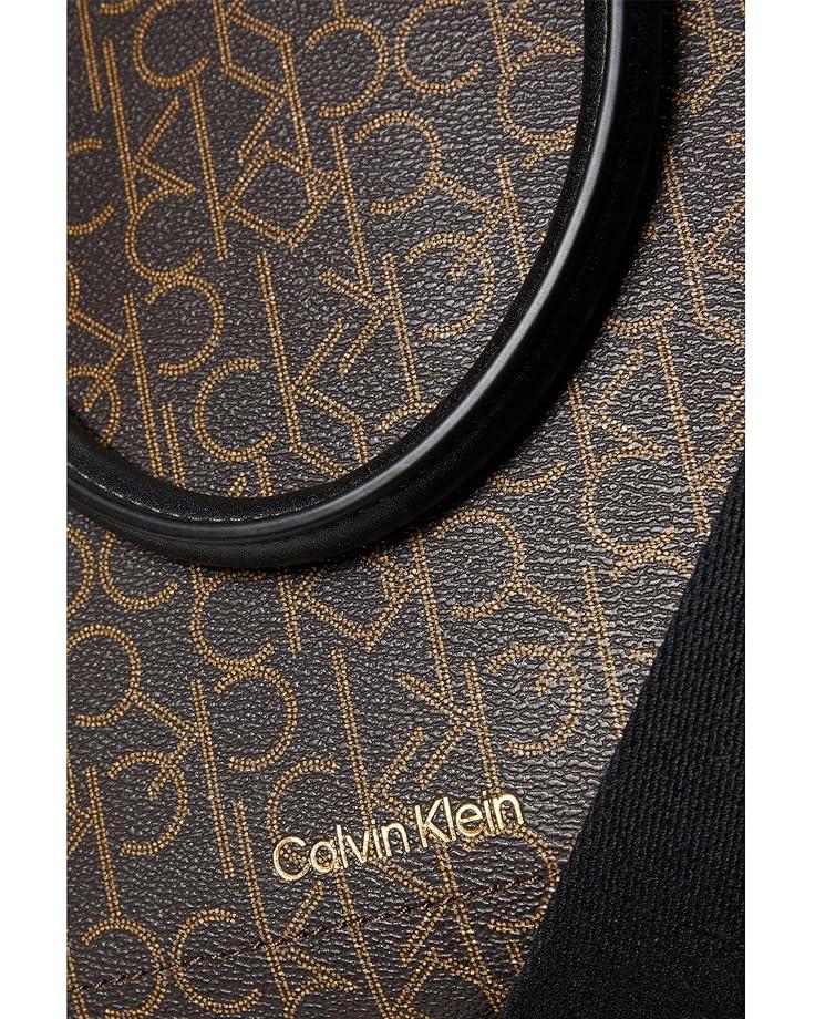 6pm Calvin Klein Sanya Signature Satchel