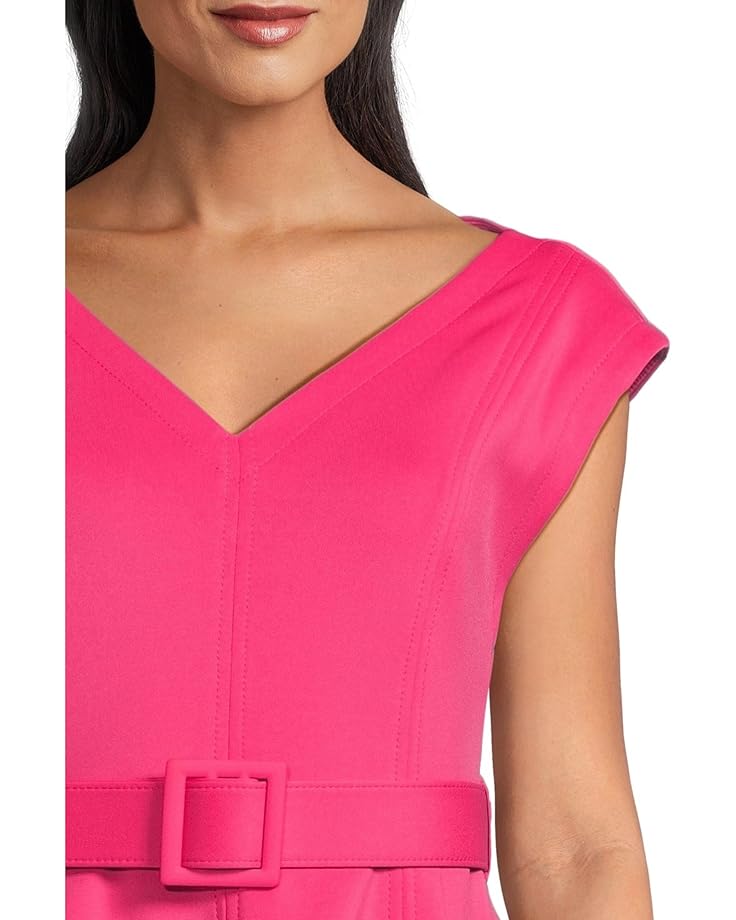 6pm Calvin Klein Scuba Belted Aline Women's