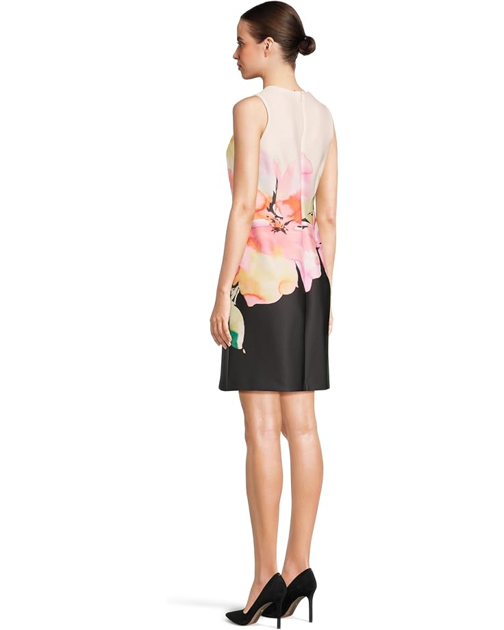 Calvin Klein Scuba Foral Sheath Women's