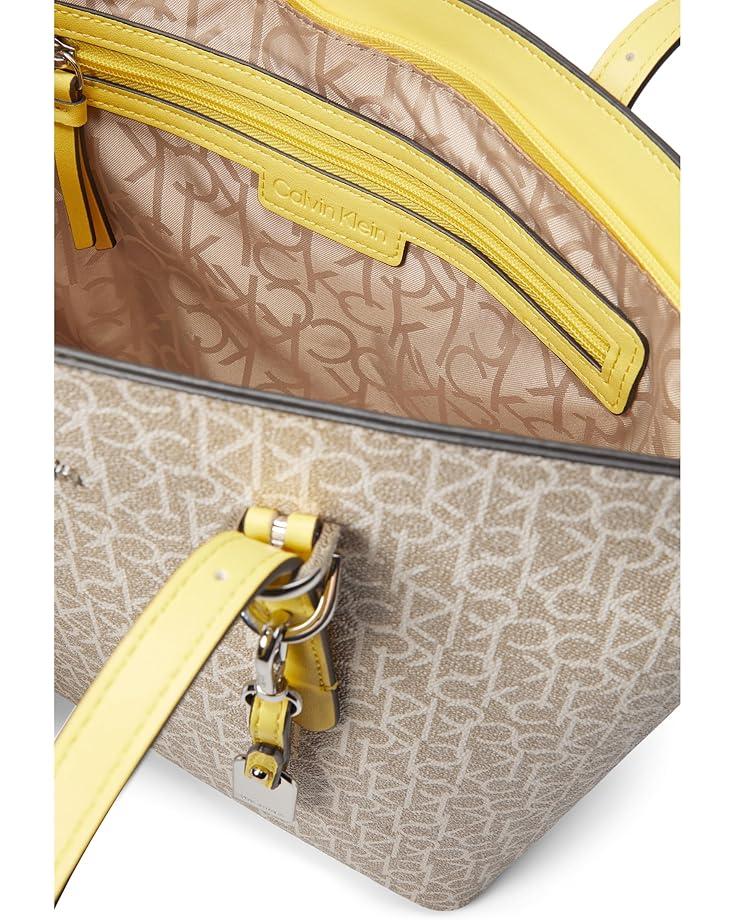 6pm Calvin Klein Serafina Signature Tote