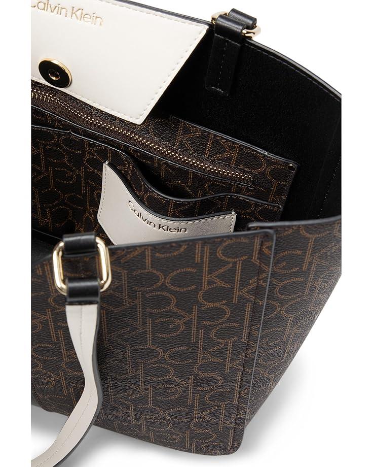 6pm Calvin Klein Tonia Signature Tote