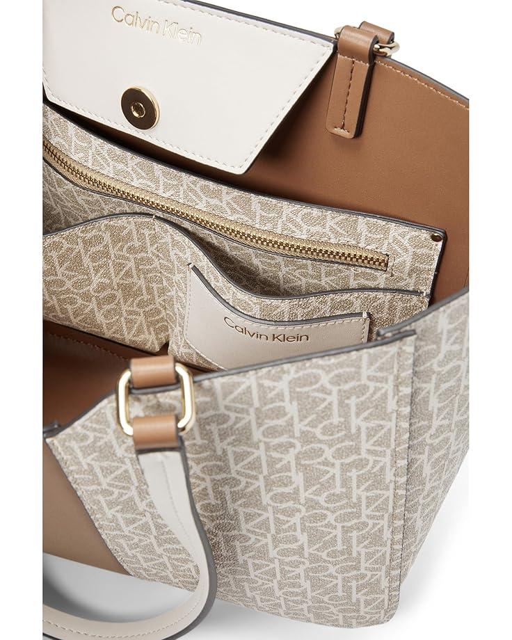 6pm Calvin Klein Tonia Signature Tote