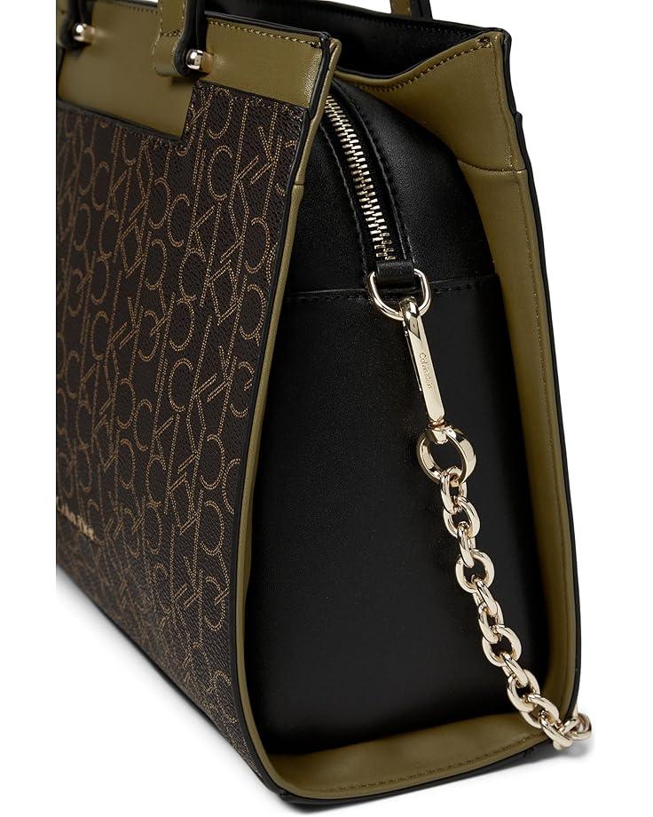 6pm Calvin Klein Velora Signature Satchel