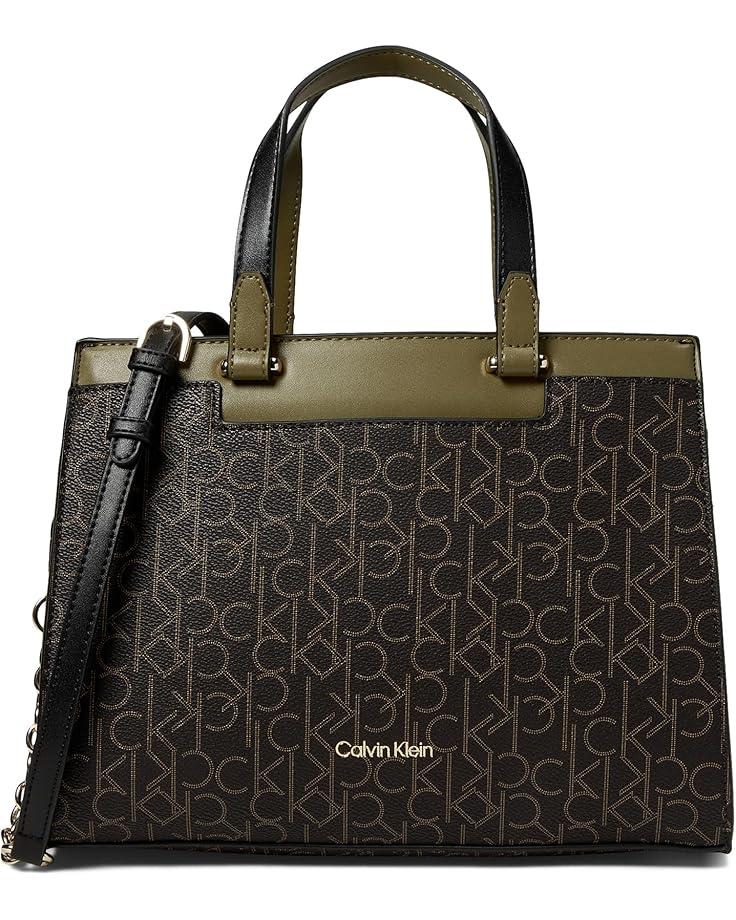 6pm Calvin Klein Velora Signature Satchel