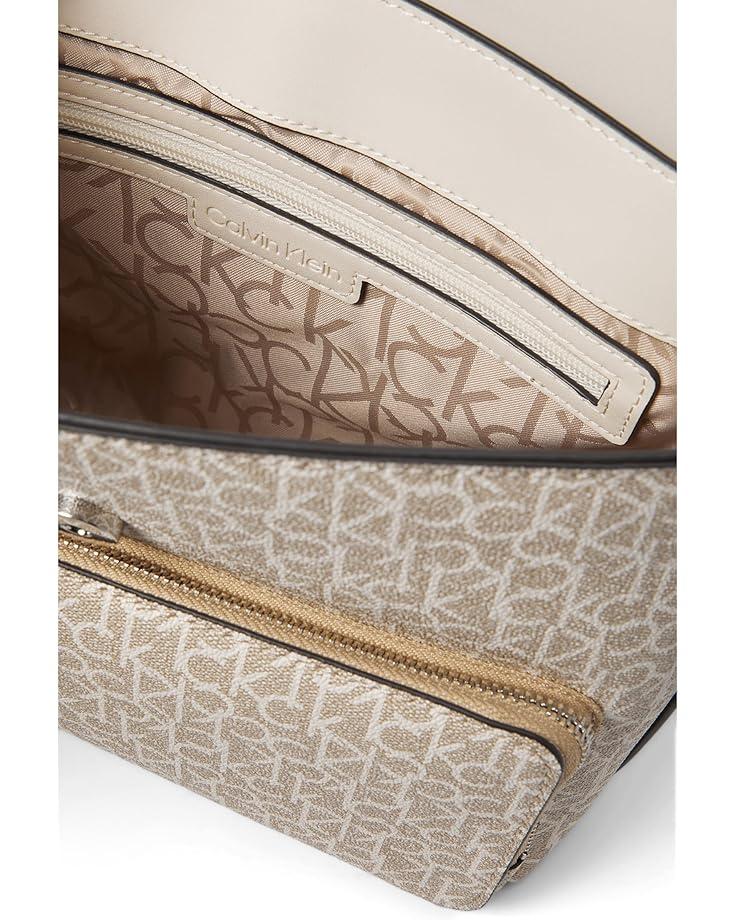 6pm Calvin Klein Zenya Signature Shoulder Bag