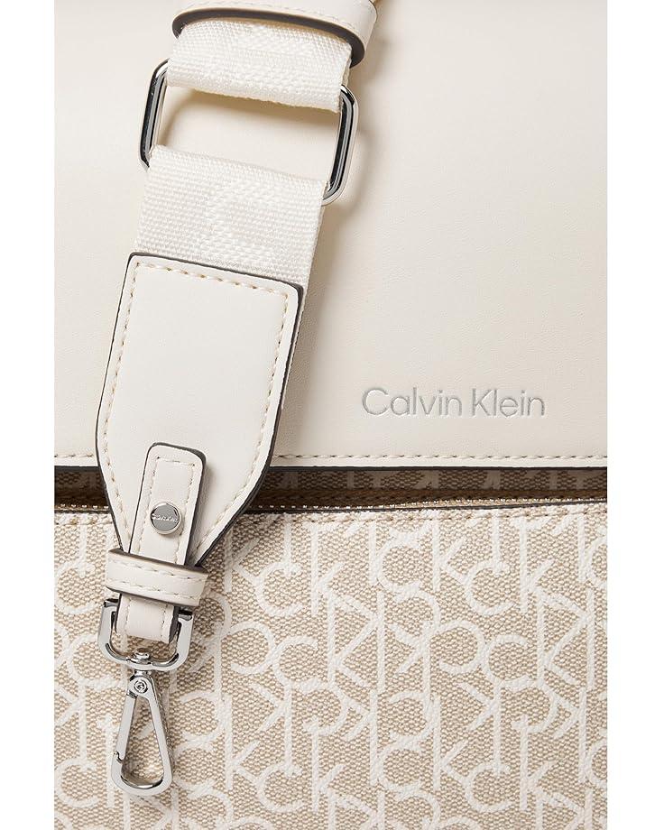6pm Calvin Klein Zenya Signature Shoulder Bag