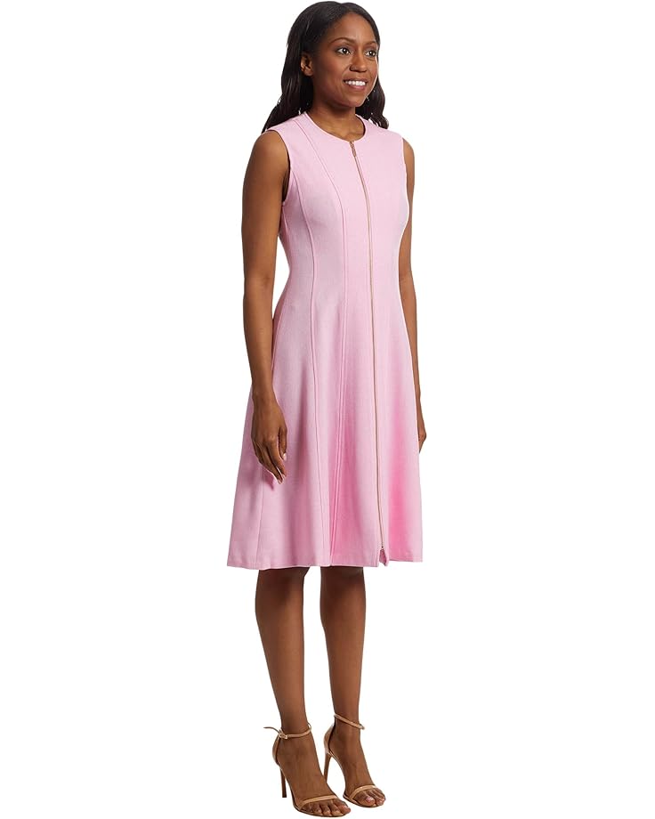 Calvin Klein Zipper Front Aline Dress Women's