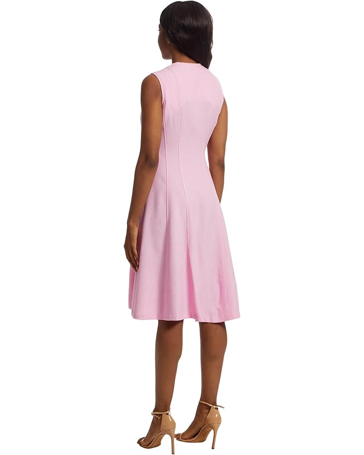 Calvin Klein Zipper Front Aline Dress Women's