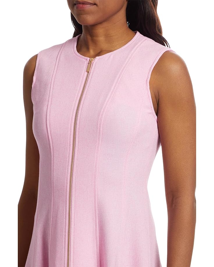 Calvin Klein Zipper Front Aline Dress Women's