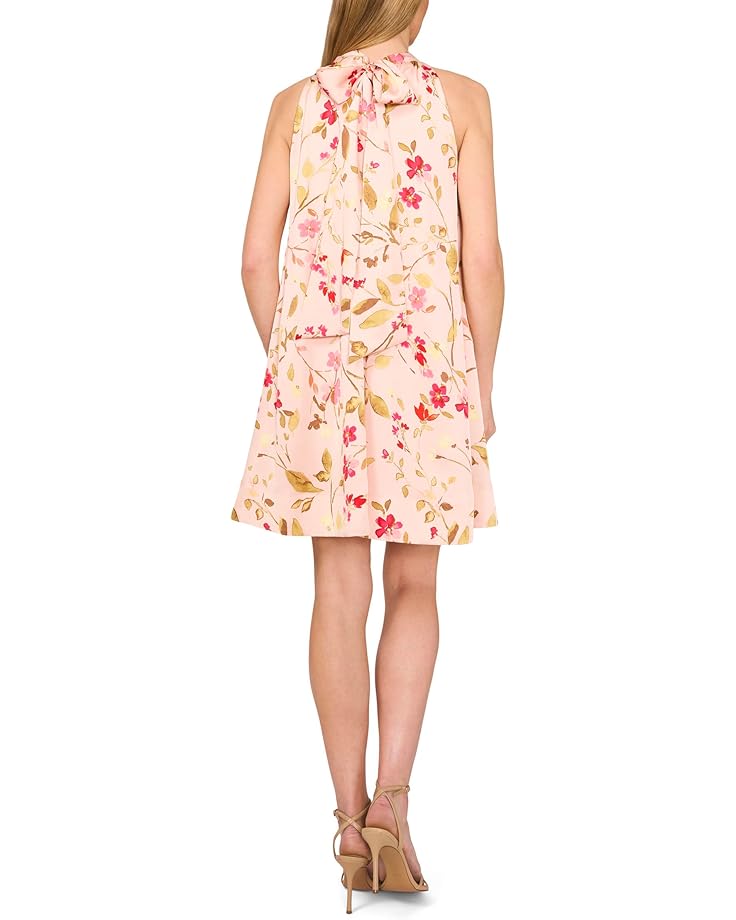 CeCe Printed Halter Dress Women's