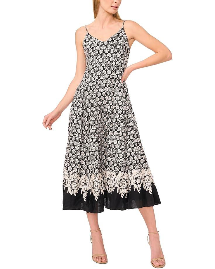 6pm CeCe Spaghetti Strap A-line Maxi Dress Women's