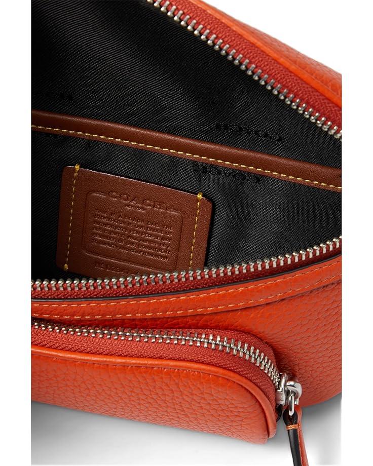 6pm COACH Beck Belt Bag In Pebble Leather