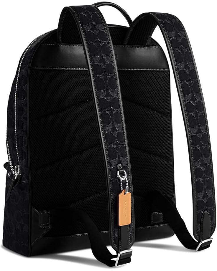 6pm COACH Charter Backpack In Signature Denim
